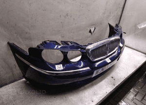 Zderzak przód przedni do rover 75 granatowy niebieski halogeny 2