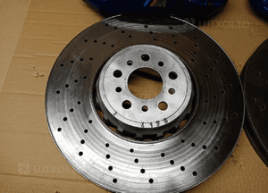 Tarcze hamulcowe przód przednie zaciski komplet BMW M5 G30 F90 4.4 3