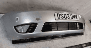 Zderzak przód przedni do ford fiesta MK.6 6 vi srebrny 62 halogeny 4