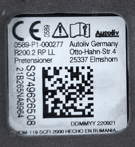 BMW X3 G01 PAS BEZPIECZEŃSTWA 0589-P1-000277 651498000B 3