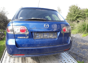 Mazda 6 02-07 Kombi Klapa tylna tył szyba  w kolo 25B 2
