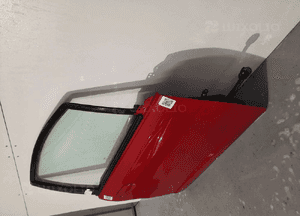 Drzwi przód przednie prawe do honda jazz 2 ii R81 czerwone 3