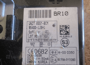 Hyundai I20 lift moduł komfortu bcm 95400-1JBH1 2