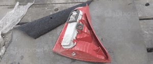 Tyl tylna lampa prawa renault clio 2 lift 4