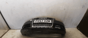 $ ZDERZAK PRZÓD PRZEDNI AUDI A3 II 8P DUŻY GRILL S-LINE 2004R- LZ9Y CZARNY 1