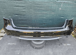 Zderzak Tyl Tylny S-Line Czarny LY9B Dyfuzor Dwa Wydechy Czujniki PDC Audi A4 B8 Avant Kombi 09r 1