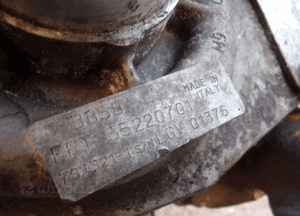 Fiat alfa romeo lancia 1.6 turbosprężarka 55220701 3