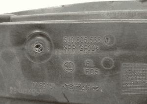 Pas przedni wzmocnienie skoda fabia ii lift 5J 10-14 3