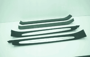 Listwa progowa wewnetrzna kpl mercedes sl R230 1