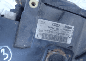 LAMPA LEWY PRZÓD AUDI A4 B6 8E0941003F EUROPA RADOM 4