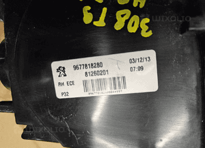 Peugeot 308 T9 HB lampa tył tylna prawa lewa 9677818380 9677818280 5