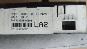 Opel Astra H III 3 panel sterowania nawiewem 13201289 3