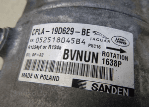 JAGUAR F-PACE XF XE XJ XK F-TYPE KOMPRESOR KLIMATYZACJI 6