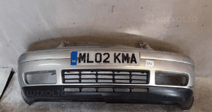 ! ZDERZAK PRZÓD PRZEDNI DO VW VOLKSWAGEN GOLF 4 IV KOD KOLOR LA7W SREBRNY 1