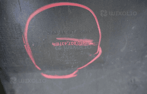 Audi A6 C6 4F0 2004-2008 zderzak przód przedni 4F0807437E 13