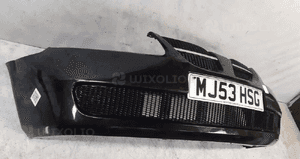 Zderzak przód przedni nissan almera lift fl Z11G czarny 4