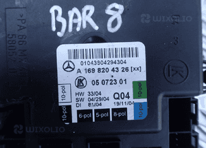 MODUŁ KOMFORTU STEROWNIK DRZWI MERCEDES W169 A1698204326 RADOM 2