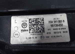 Vw t-roc lampa lewy przód 2GA941005B 13