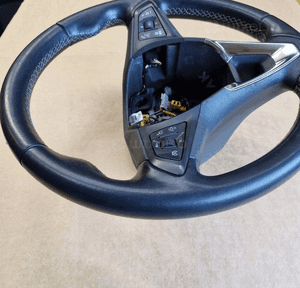 Opel astra k zafira c corsa e kierownica skórzana skóra ładna 9