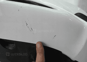 Mercedes W177 lift nowy kompletny zderzak przedni bez pdc polarweiss 10