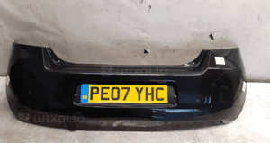 Zderzak tył tylny toyota yaris 2 ii 209 czarny 1