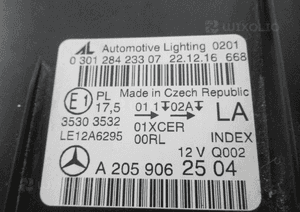 Lampa przód lewa prawa mercedes c-klasa W205 full led 2014- 16