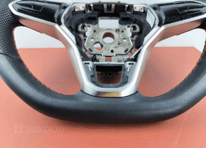 VW Volkswagen Golf 8 Kierownica Skóra Łopatki Czerwona nitka 5H0419089FM 4