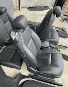 mercedes cl 216 fotel prawy wentylowany grzane dynamic czarna skora kanapa boczek siedzisko tunel 12