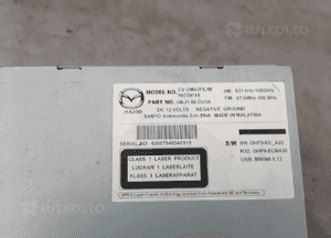 Radio Mazda 6 III GJ GKJ166DV0A 4