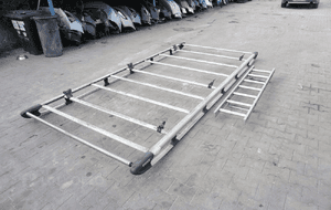 Bagażnik dachowy aluminiowy L2H2 fiat ducato iii 3 2