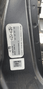 Wentylator chłodnicy wiatrak Citroen C5 I 9635494380 7