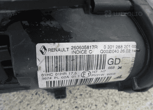 RENAULT MEGANE III LIFT LAMPA LEWA ORYGINAŁ 260605837R EUROPA IGŁA 3