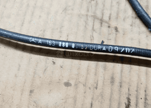 Linka otwierania maski cięgno Mercedes ML W163 A1638800159 4