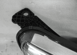 Ford focus MK4 zwykła led srebrna cała lampa przednia prawa 5