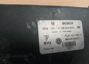 Pas przedni chłodnice wentylatory VW Touareg 2.5 TDI 0130303922 7