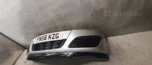 Zderzak przód przedni opel astra h 3 iii Z157 srebrny 3