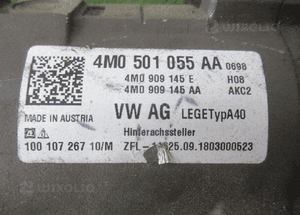 UKŁAD KIEROWNICZY MAGLOWNICA TYLNY TYŁ AUDI Q7 4M0501055AA 2015- 9