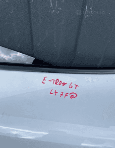 Drzwi lewy tyl lewe tylne audi e-tron gt LY7F 3