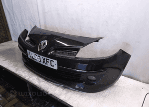Zderzak przód przedni do renault clio iii 3 NV676 czarny halogeny 4