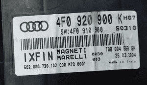 Audi A6 C6 3.2 4.2 FSI zegar licznik 4F0920900K 5