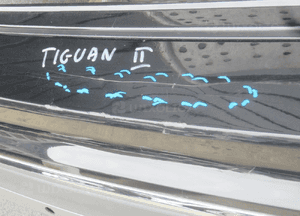 Zderzak tylny tył vw tiguan ii 2 r-line 5NA 2015-2020 14