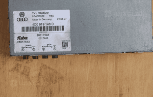 Tuner nodbiornik tv audi A6 C5 A8 D2 4D0919146D 2002 4