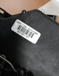 Zamek drzwi prawy przód przedni VW Polo 9N 3B1837016BP 4
