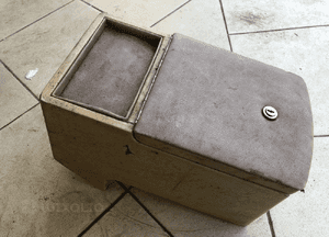 Podłokietnik cubby tunel środkowy Range Rover Classic 2