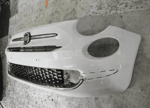 Fiat 500 lift na chromy zderzak przedni 3