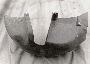 Nadkole prawe prawy tył Opel Corsa D 13187363 2