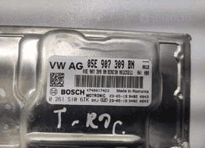 Komputer sterownik silnika volkswagen t-roc 1.5 tsi 05E907309BN 2020-2024 4