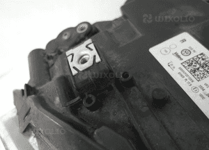 Vw polo 2G zwykła cała lampa przednia prawa przód 6