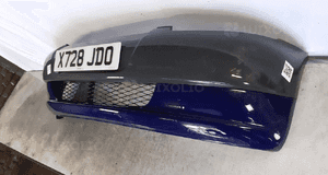Zderzak przód przedni toyota yaris 1 i granat granatowy 4
