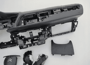 Konsola deska air-bag poduszka poduszki citroen C5 iii X7 europa 2008-2011 4